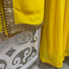 VALENTINA | YELLOW PLAIN SHARARA & DUPATTA SET