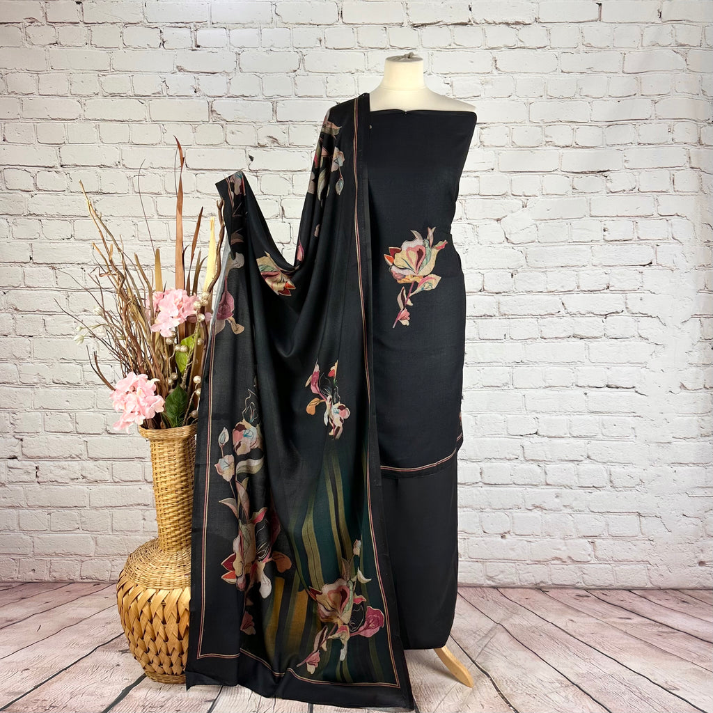 Digital Floral Garam Suit