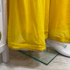 VALENTINA | YELLOW PLAIN SHARARA & DUPATTA SET