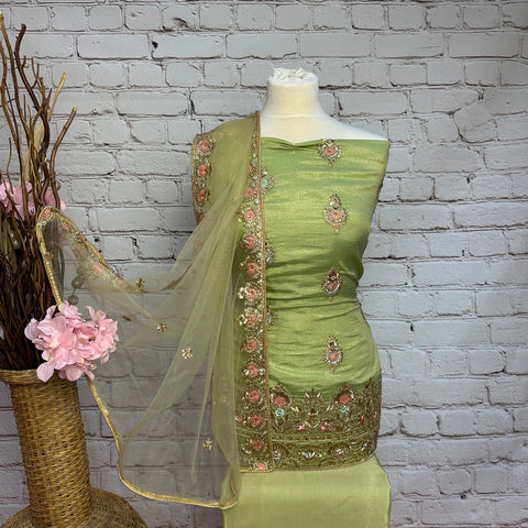 Unstitched Soft Georgette Suit